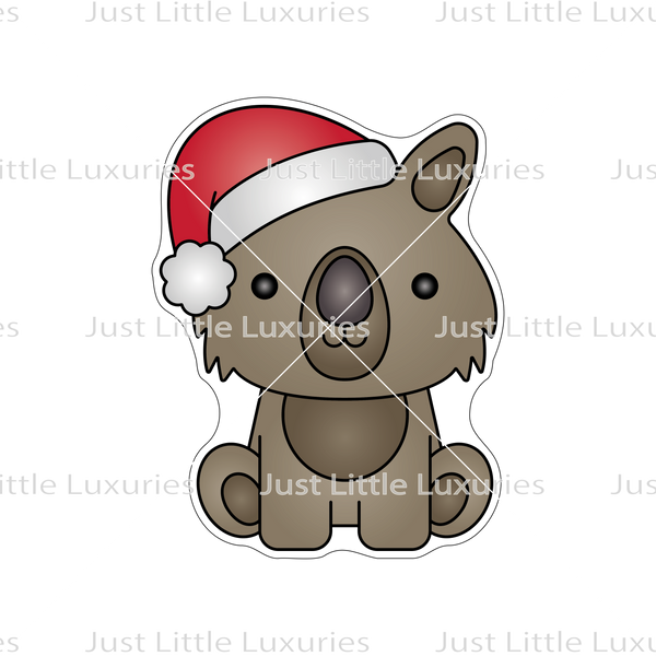 Christmas Wombat Cookie Cutter