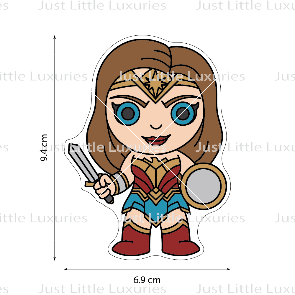 Wonder Woman Cookie Cutter