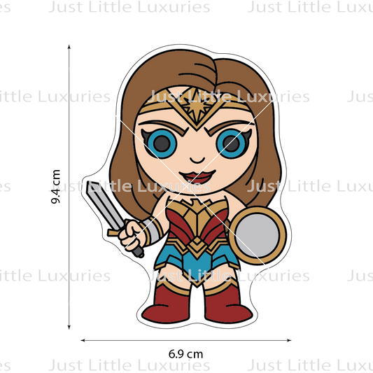 Wonder Woman Cookie Cutter