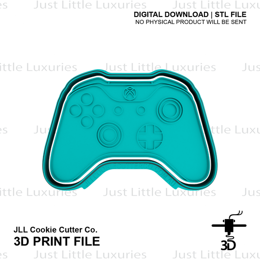 X Box Controller Cookie Cutter and Embosser (DIGITAL DOWNLOAD)