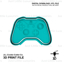 X Box Controller Cookie Cutter and Embosser (DIGITAL DOWNLOAD)