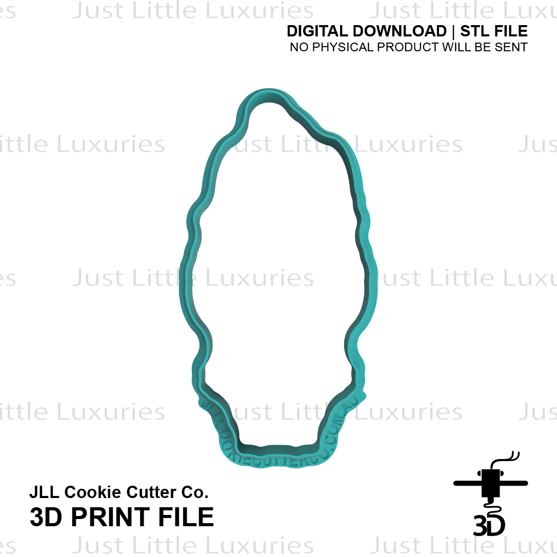 Christmas Labubu Cookie Cutter (STL - Digital Download)