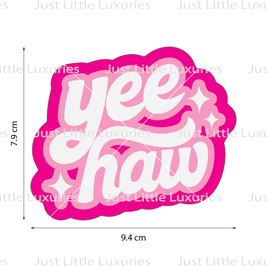 Pink Pony Club - Yee Haw Cookie Cutter