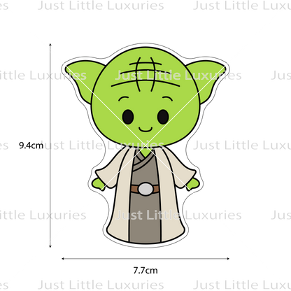 Yoda Cookie Cutter (STL - Digital Download)