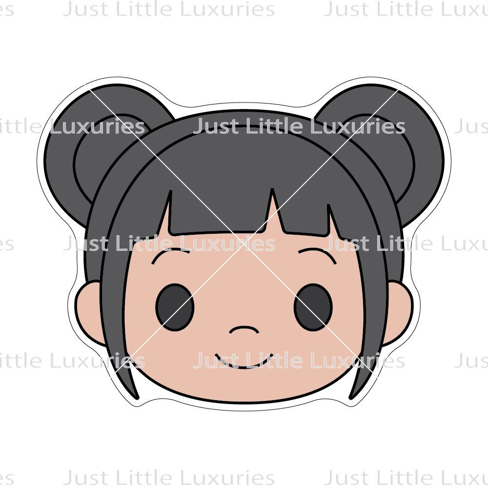 Zoey Face Cookie Cutter (STL - Digital Download)
