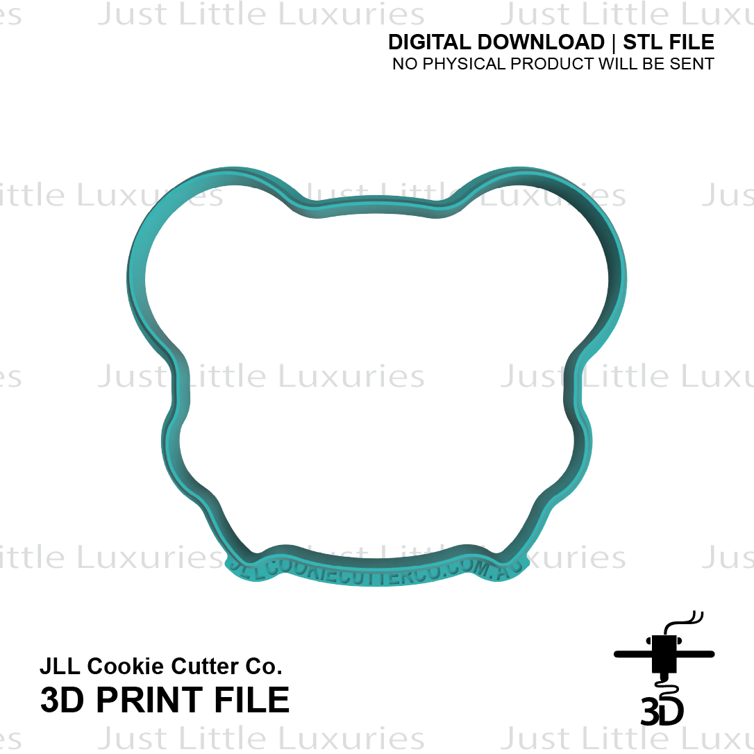 Zoey Face Cookie Cutter (STL - Digital Download)