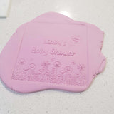 Custom Baby Shower Pattern (1) Raised Embosser - just-little-luxuries