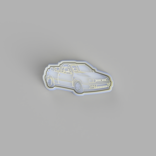 1998 VW Golf MK3 Cookie Cutter and Embosser - just-little-luxuries