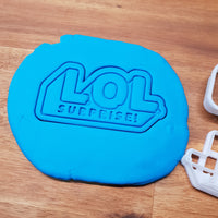 L.O.L. Surprise Doll Logo Cookie cutter. - just-little-luxuries