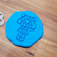 L.O.L. Surprise Doll Snow Angel Cookie cutter. - just-little-luxuries