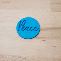 Peace - Cookie/Fondant Embosser - just-little-luxuries