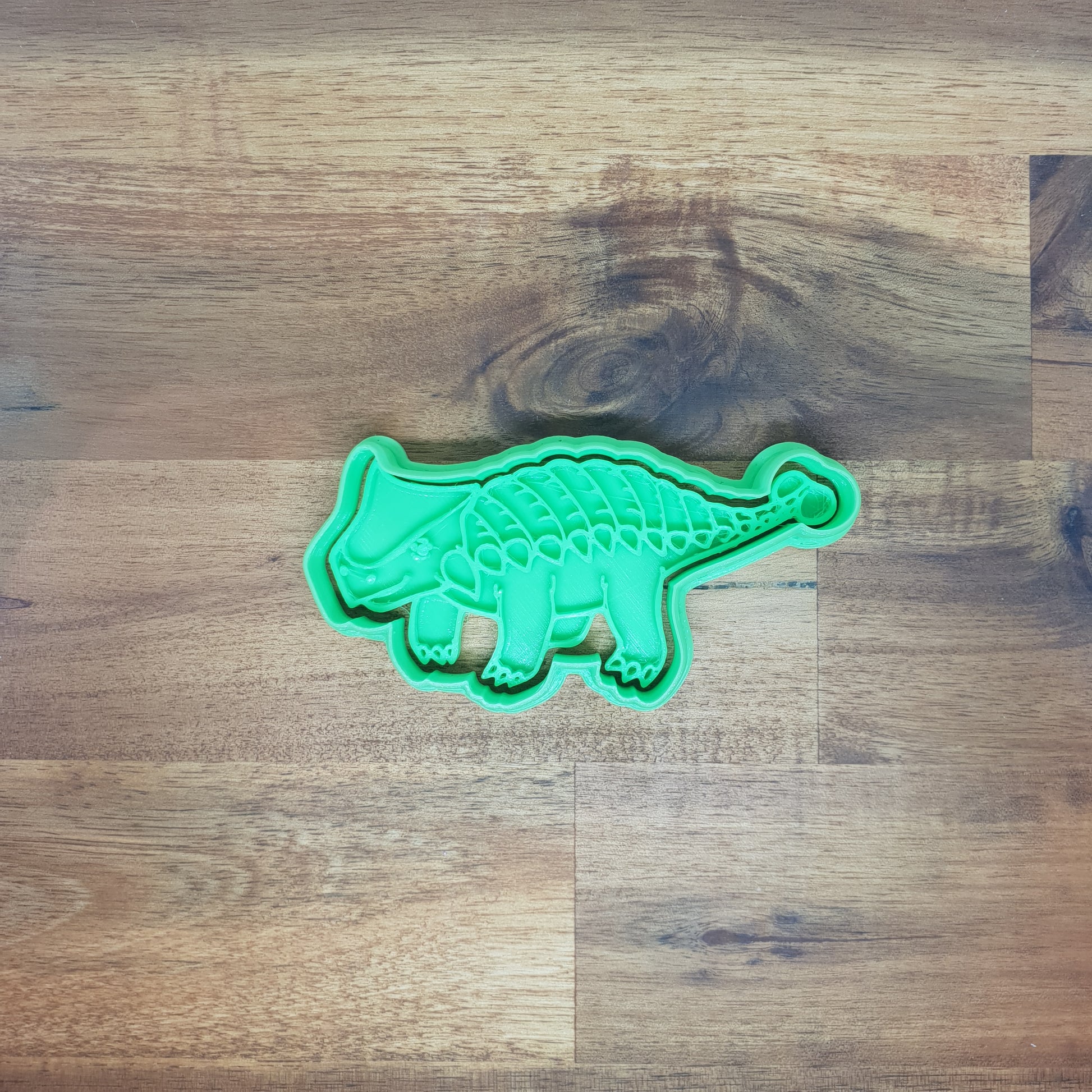 Ankylosaurus - Dinosaur Cookie Cutter and Embosser. - just-little-luxuries