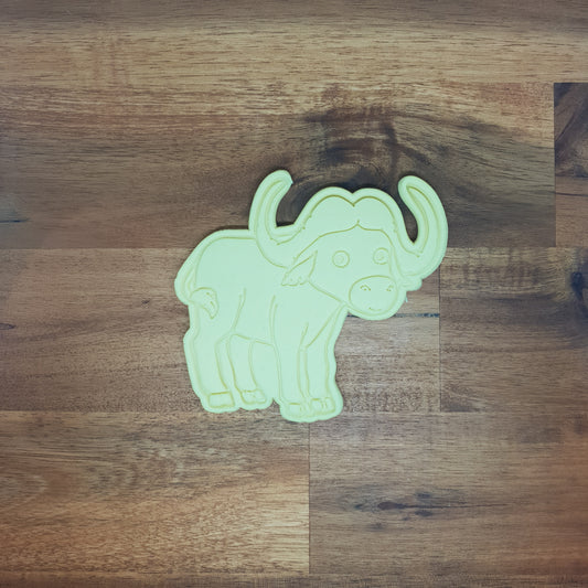 African Buffalo Cookie Cutter and Embosser. - just-little-luxuries