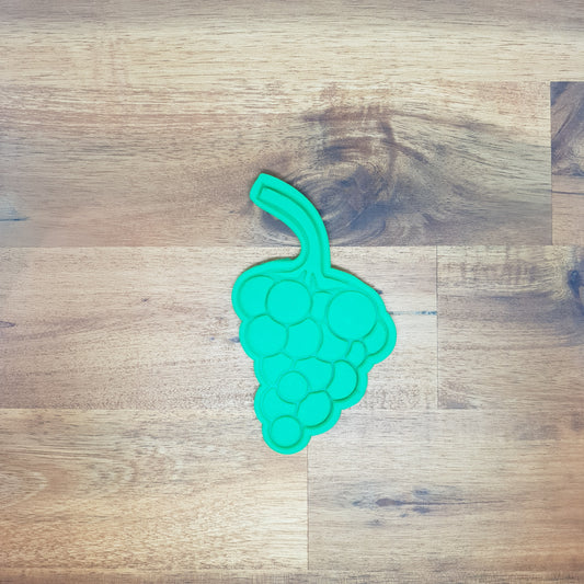 Bunch of Grapes Cookie Cutter and Embosser. - just-little-luxuries