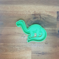 Apatosaurus - Dinosaur Cookie Cutter and Embosser. - just-little-luxuries