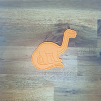 Apatosaurus - Dinosaur Cookie Cutter and Embosser. - just-little-luxuries