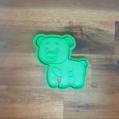 Bear Cookie Cutter and Embosser. - just-little-luxuries