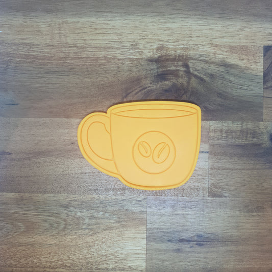 Coffee Cup (2) Cookie Cutter and Embosser. - just-little-luxuries