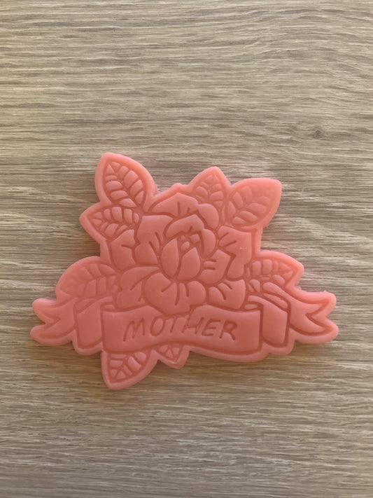 Mother Rose Cookie Cutter and Embosser. - just-little-luxuries