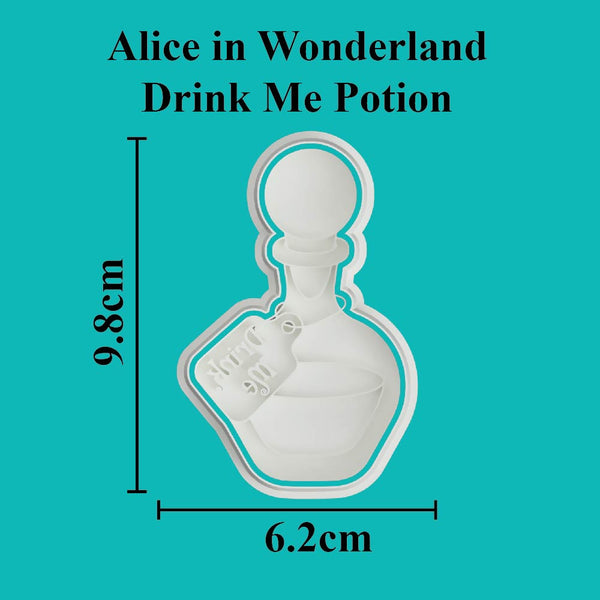 Drink Me Potion Cookie Cutter