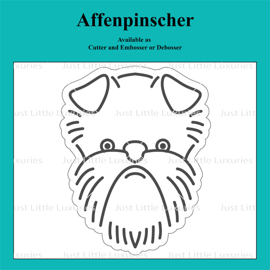 Affenpinscher Cookie Cutter and Embosser