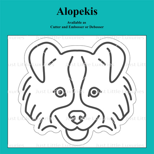 Alopekis Cookie Cutter and Embosser