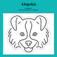 Alopekis Cookie Cutter and Embosser