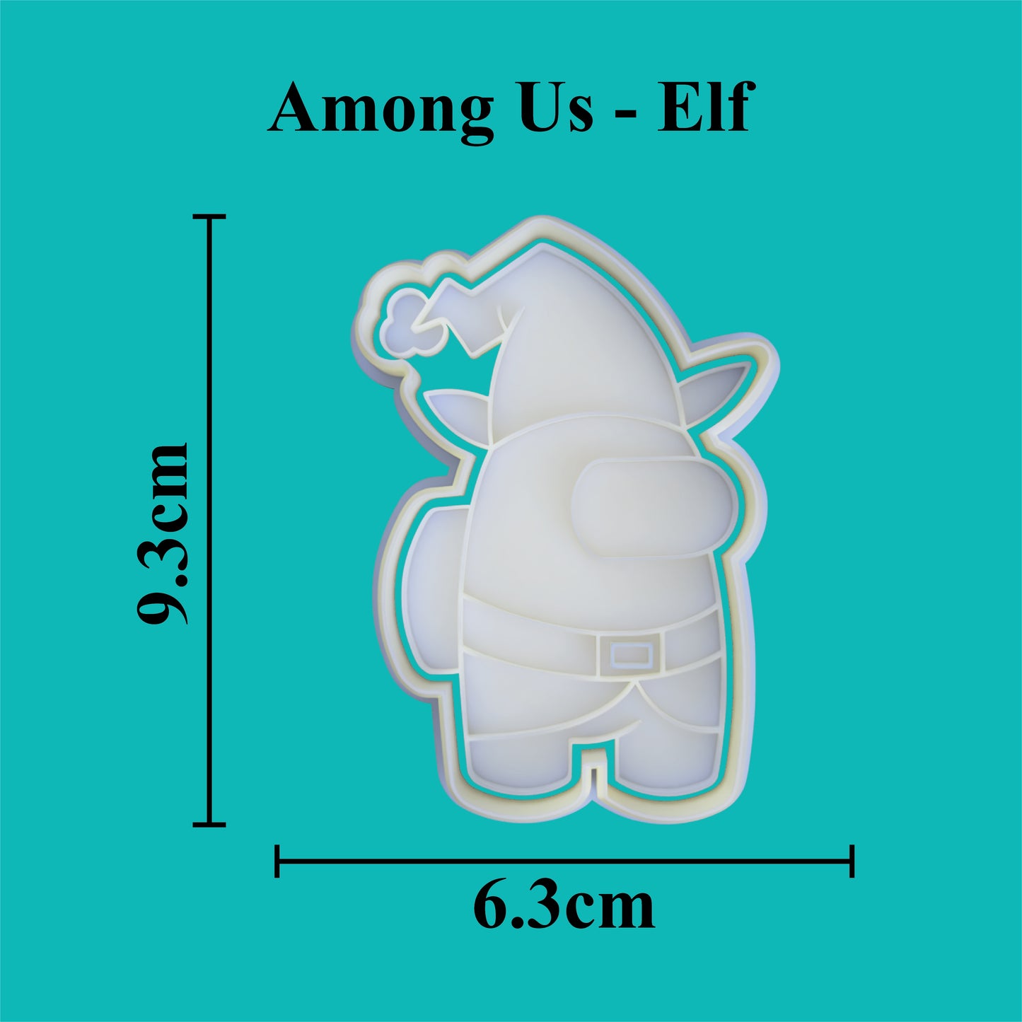 Elf Crewmate Cookie Cutter