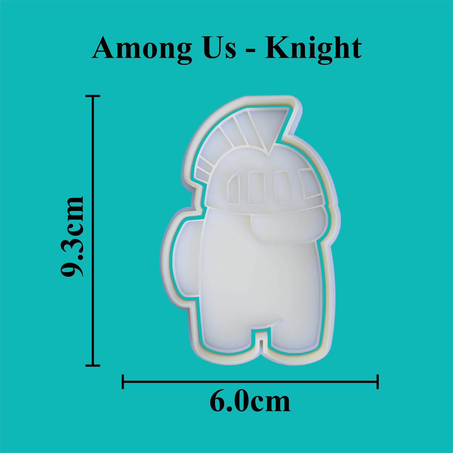 Knight Crewmate Cookie Cutter