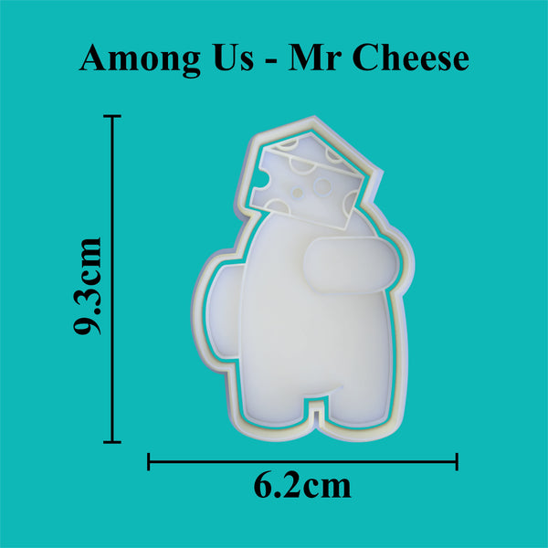 Mr Cheese Crewmate Cookie Cutter