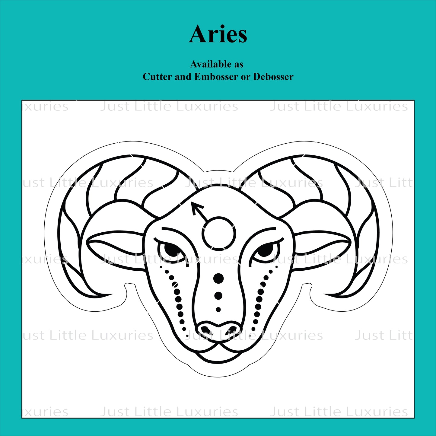 Horoscopes - Aries Cutter and Embosser/Debosser