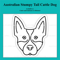 Australian Stumpy Tail Cattle Dog Cookie Cutter