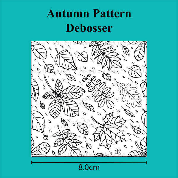 Autumn Pattern - Debosser