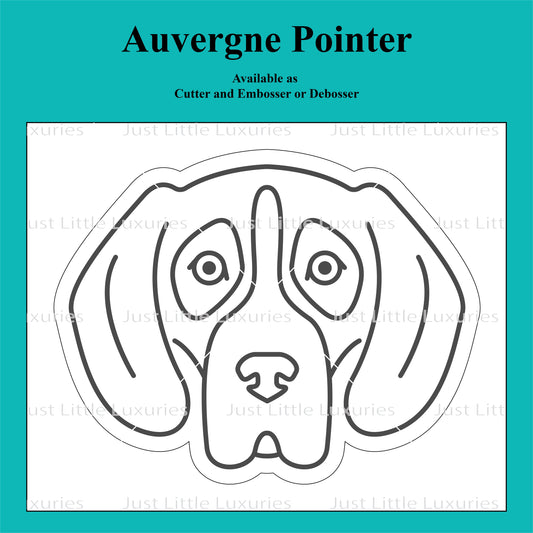 Auvergne Pointer Cookie Cutter and Embosser