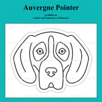 Auvergne Pointer Cookie Cutter and Embosser