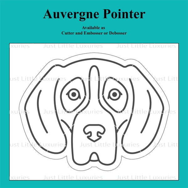 Auvergne Pointer Cookie Cutter and Embosser