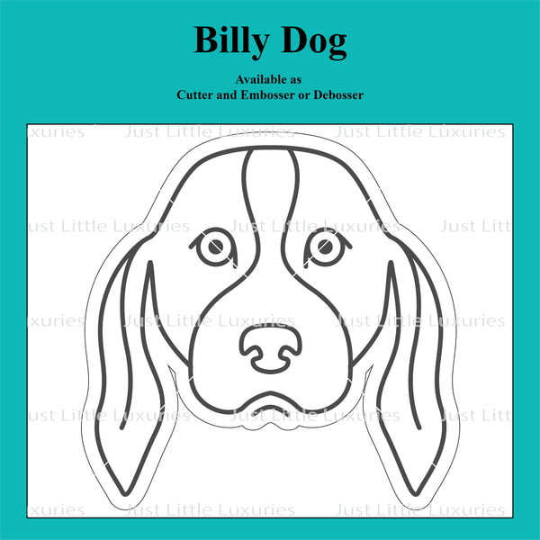 Billy Dog Cookie Cutter and Embosser