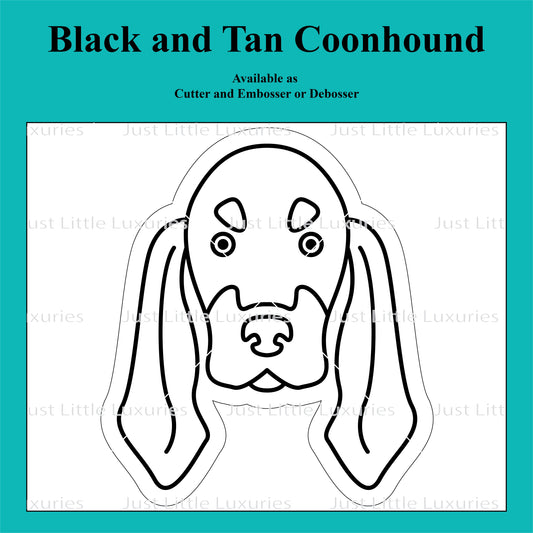 Black and Tan Coonhound Cookie Cutter