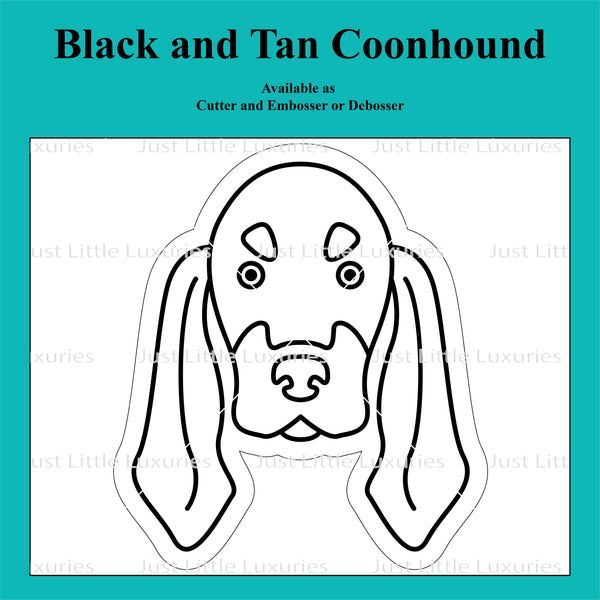 Black and Tan Coonhound Cookie Cutter