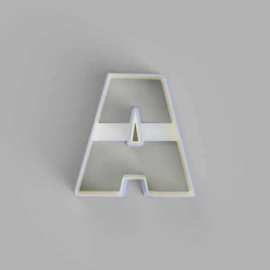 Capital A - Alphabet Cookie Cutters - just-little-luxuries
