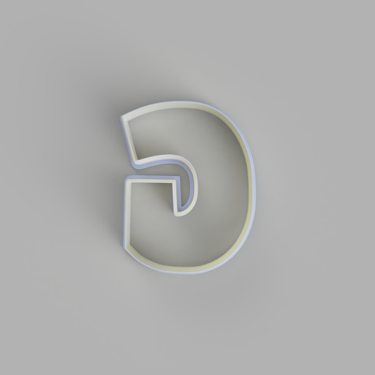 Capital G - Alphabet Cookie Cutters - just-little-luxuries