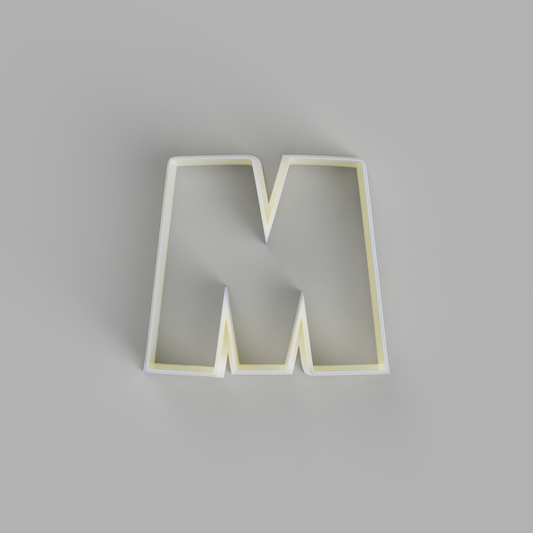 Capital M - Alphabet Cookie Cutters - just-little-luxuries