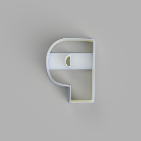 Capital P - Alphabet Cookie Cutters - just-little-luxuries