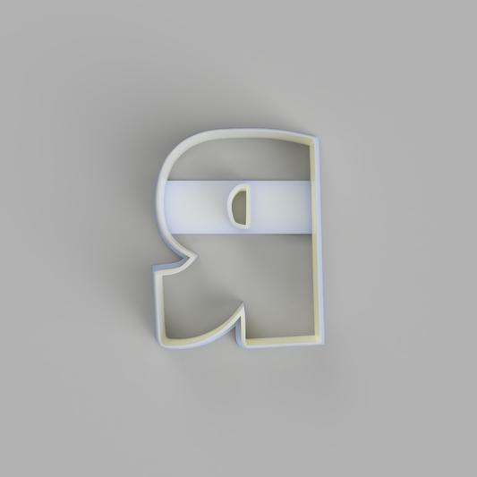 Capital R - Alphabet Cookie Cutters - just-little-luxuries