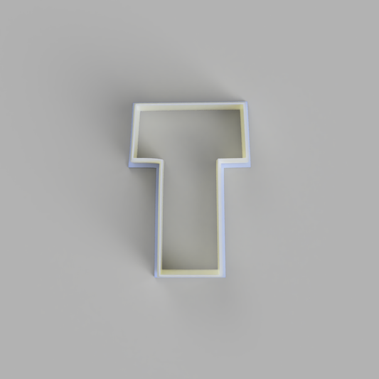 Capital T - Alphabet Cookie Cutters - just-little-luxuries
