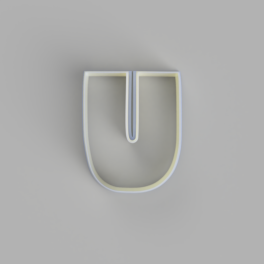 Capital U - Alphabet Cookie Cutters - just-little-luxuries