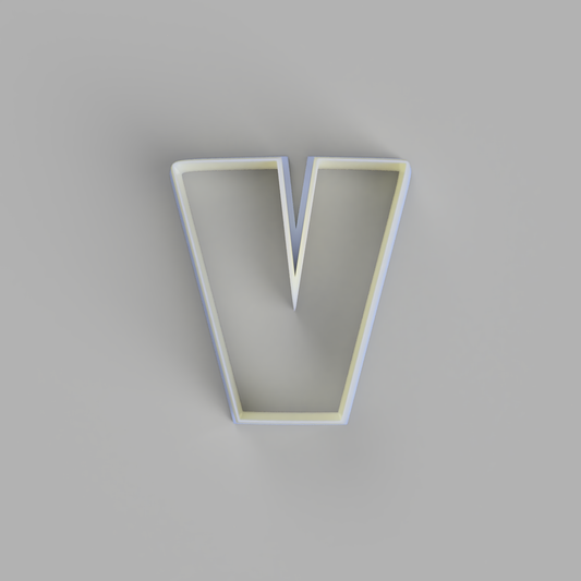 Capital V - Alphabet Cookie Cutters - just-little-luxuries