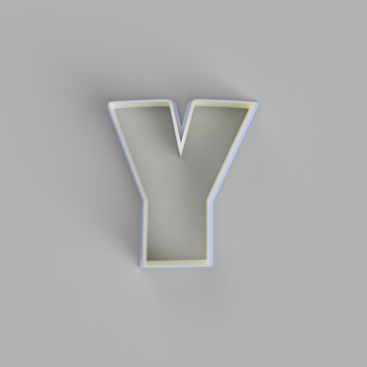 Capital Y - Alphabet Cookie Cutters - just-little-luxuries