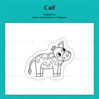 On the Farm - Calf Cookie Cutter