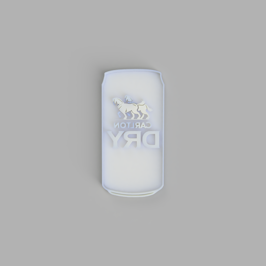 Carlton Dry Beer Can Cookie Cutter and Embosser - just-little-luxuries